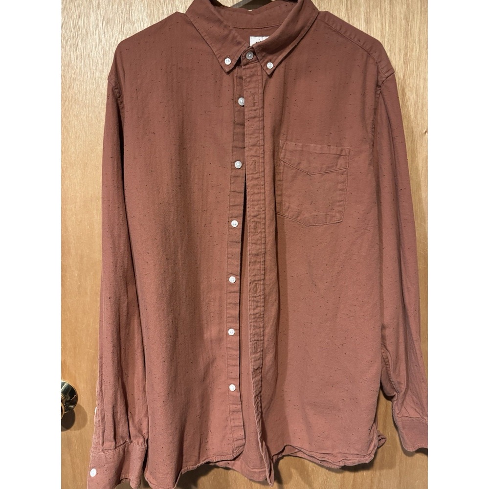 Flint and Tinder Architect Shirt XXL Rust Fleck  Light Weight Flannel (H1)